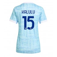 Juventus Pierre Kalulu #15 Vonkajší Ženy futbalový dres 2025-26 Krátky Rukáv